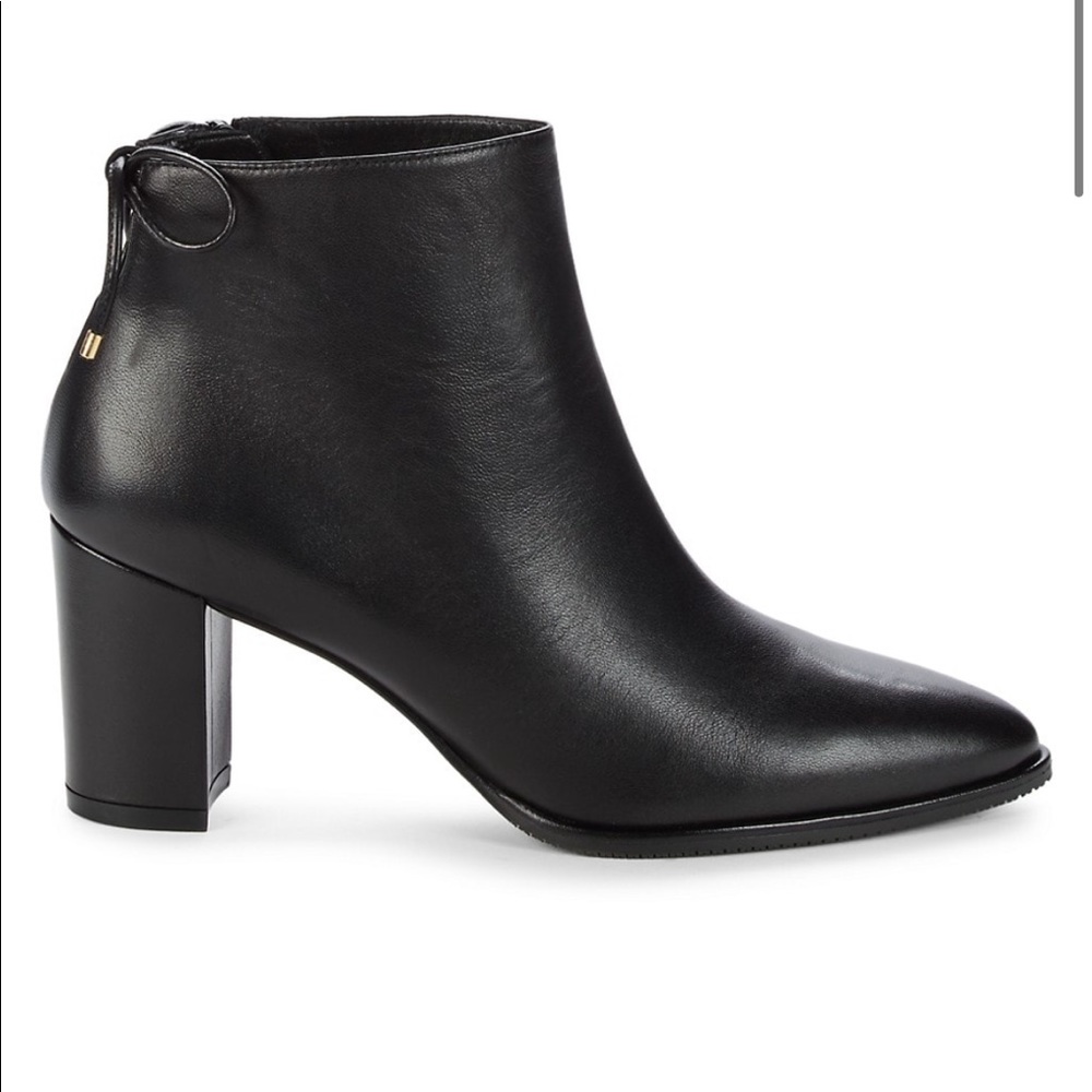 Stuart Weitzman black bootie